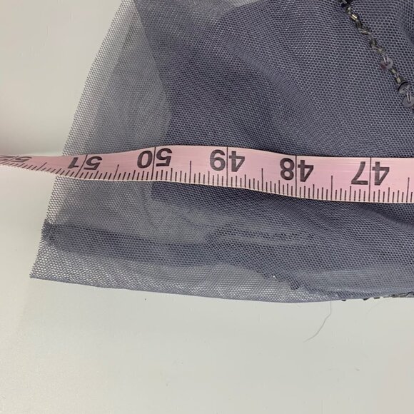 Anthropolgie x BHLDN Blaise Dress Hydrangea Beaded Maxi Sleeveless Dress Size US - Picture 12 of 13